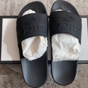 Gucci pool slides